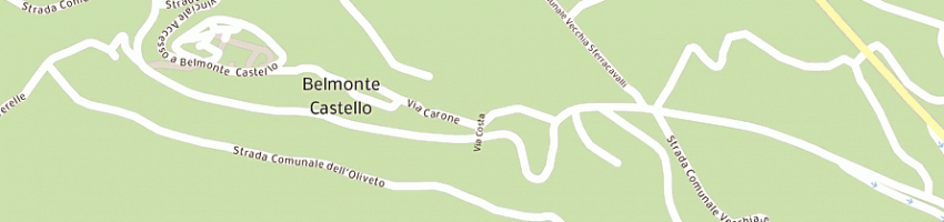 Mappa della impresa poste italiane a BELMONTE CASTELLO