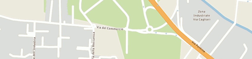 Mappa della impresa brando di ildebrando casciotta a APRILIA