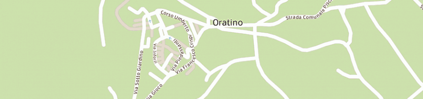 Mappa della impresa municipio di oratino a ORATINO