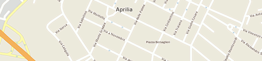 Mappa della impresa logosistem snc a APRILIA