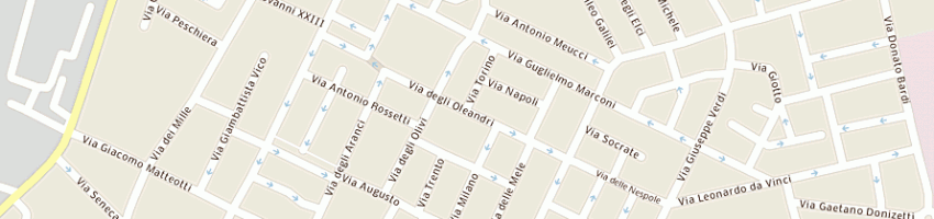 Mappa della impresa the old bakery sas di brando paolo a APRILIA