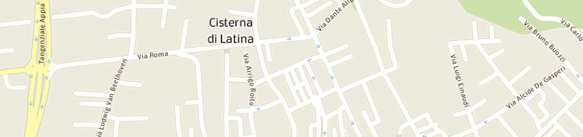 Mappa della impresa euromoda srl a CISTERNA DI LATINA