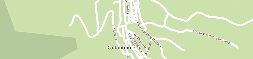 Mappa della impresa palancia di pinto saveria a CARLANTINO