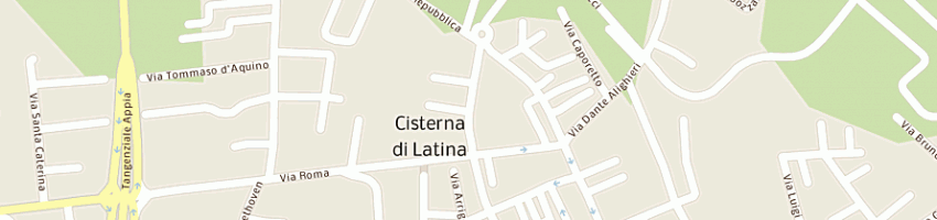 Mappa della impresa tecnicoop societa' cooperativa sociale onlus a CISTERNA DI LATINA