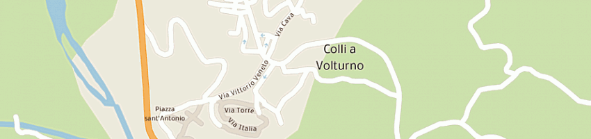 Mappa della impresa comune di colli a volturno a COLLI A VOLTURNO
