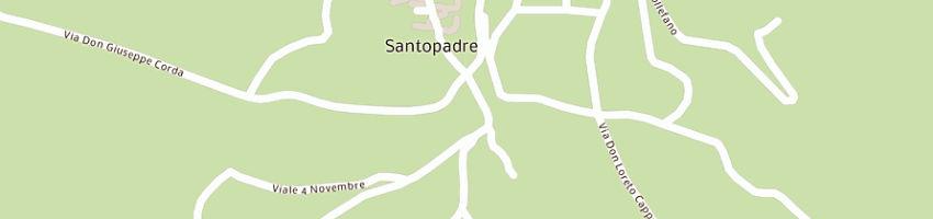 Mappa della impresa municipio a SANTOPADRE