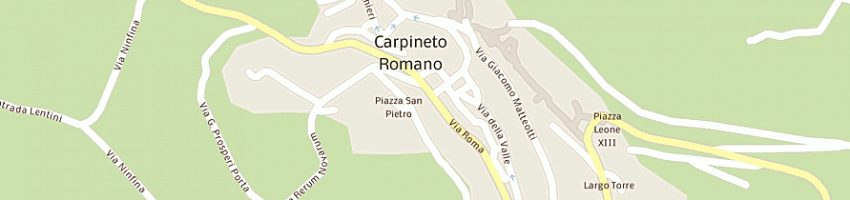 Mappa della impresa punto garden dei flli rossi alessandro e daniele snc a CARPINETO ROMANO