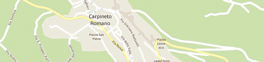 Mappa della impresa cacciotti orlando a CARPINETO ROMANO