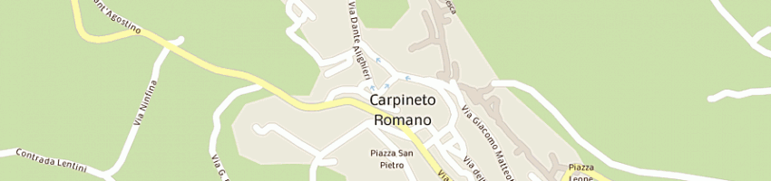 Mappa della impresa campanello fernando snc di campanello s e a a CARPINETO ROMANO