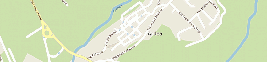 Mappa della impresa sarrecchia giuseppe a ARDEA