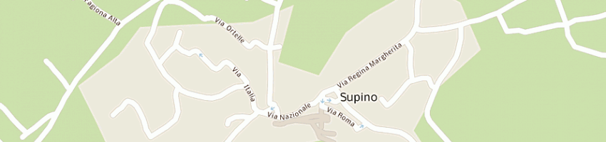 Mappa della impresa comune di supino a SUPINO