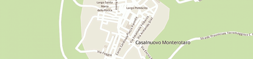 Mappa della impresa comas srl a CASALNUOVO MONTEROTARO