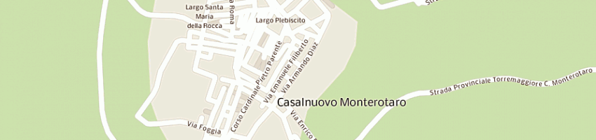 Mappa della impresa venditti rosanna a CASALNUOVO MONTEROTARO