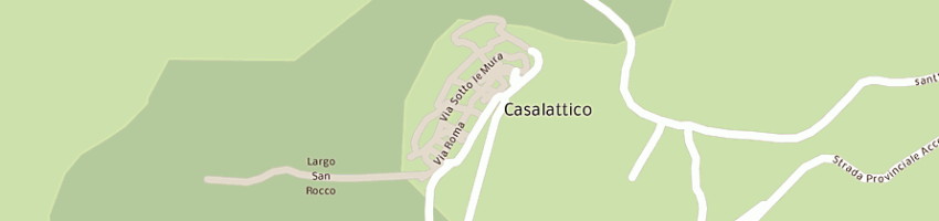 Mappa della impresa cedrone pietro pietro a CASALATTICO