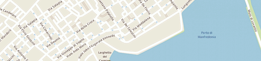 Mappa della impresa autorita' portuale di manfredonia a MANFREDONIA