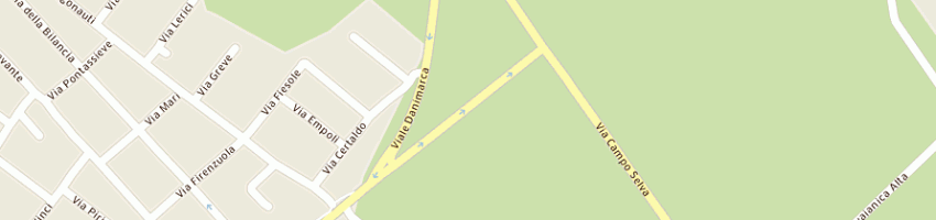 Mappa della impresa internet point di mihujaila acosta a POMEZIA