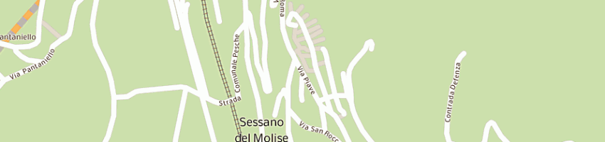 Mappa della impresa poste italiane a SESSANO DEL MOLISE