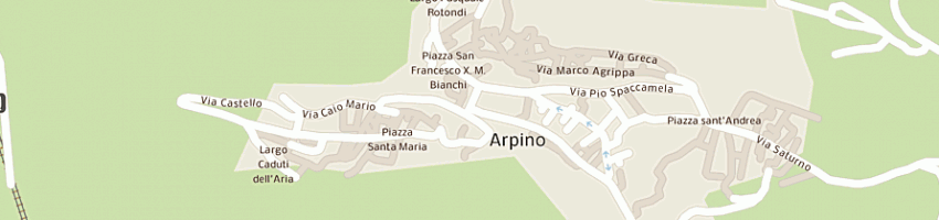 Mappa della impresa katia style di crucenzo catia a ARPINO