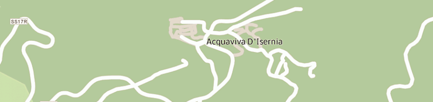 Mappa della impresa bar dell'albero a ACQUAVIVA D ISERNIA