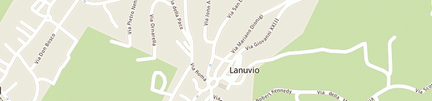 Mappa della impresa comune a LANUVIO