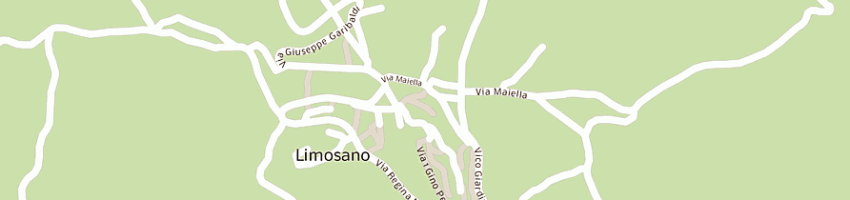 Mappa della impresa unita' locale dei servizi sociali sanitari e scolastici a LIMOSANO
