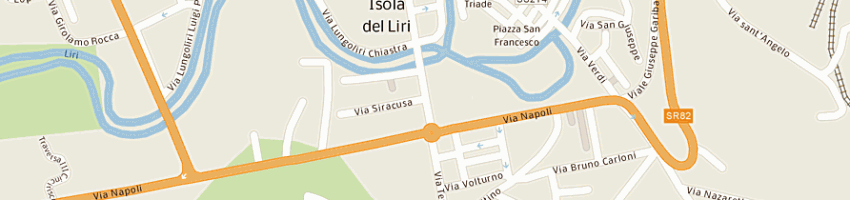 Mappa della impresa gabriele leo a ISOLA DEL LIRI