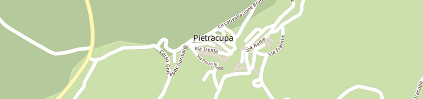 Mappa della impresa ferri romano a PIETRACUPA