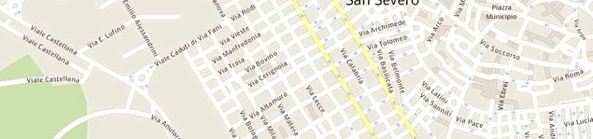 Mappa della impresa d'anzeo luigi a SAN SEVERO