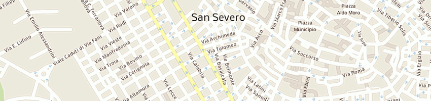 Mappa della impresa camillo salvatore a SAN SEVERO