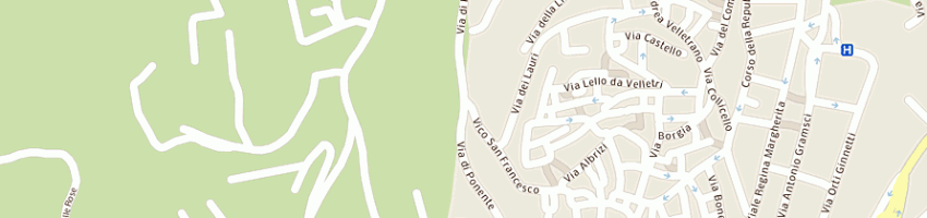 Mappa della impresa emmeffe auto di mazzola fabio a VELLETRI