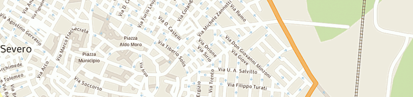Mappa della impresa trinetta lorenzo a SAN SEVERO