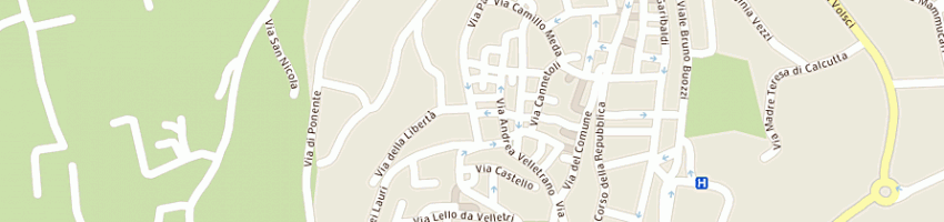 Mappa della impresa tomasso mario a VELLETRI