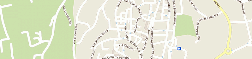 Mappa della impresa flavoni adriano a VELLETRI