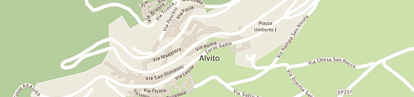 Mappa della impresa municipio a ALVITO