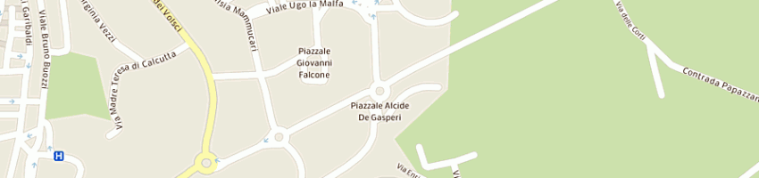 Mappa della impresa bics video srl a ROMA