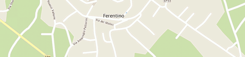 Mappa della impresa proietti sandro a FERENTINO