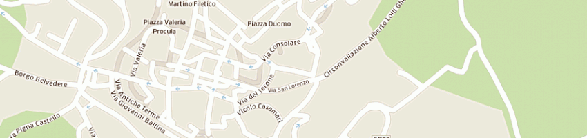 Mappa della impresa croce rossa italiana a FERENTINO