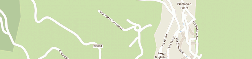 Mappa della impresa autocarrozzeria mattoccia bruno a SEGNI