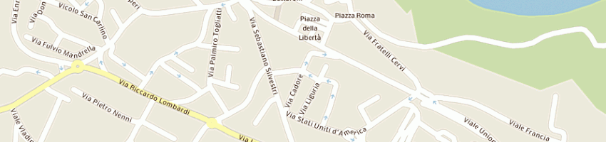 Mappa della impresa lb pubb di piombo mcristina a GENZANO DI ROMA