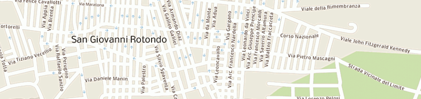 Mappa della impresa agenzia di servizi condominiali a SAN GIOVANNI ROTONDO