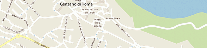 Mappa della impresa alleanza assicurazioni a GENZANO DI ROMA