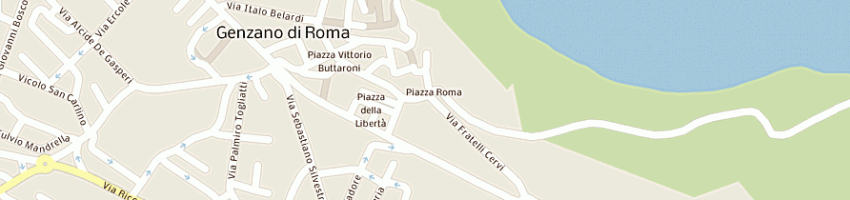 Mappa della impresa leori sdf di cioccoloni l e lore' r a GENZANO DI ROMA