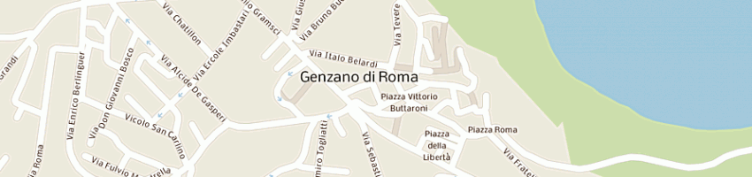 Mappa della impresa eurcredit di rampello giuseppe a GENZANO DI ROMA