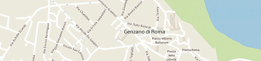 Mappa della impresa flli azzocchi - snc di azzocchi danilo e c a GENZANO DI ROMA
