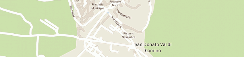 Mappa della impresa l'edicola di casale giuseppe a SAN DONATO VAL DI COMINO
