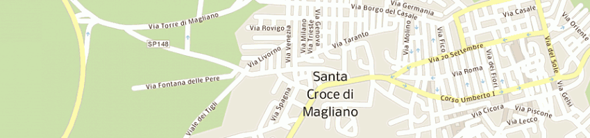 Mappa della impresa licursi nicolangelo a SANTA CROCE DI MAGLIANO