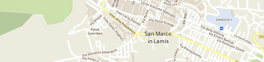 Mappa della impresa pasticceria primo fiore a SAN MARCO IN LAMIS