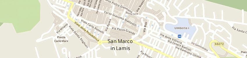 Mappa della impresa lombardozzi anna rachele a SAN MARCO IN LAMIS