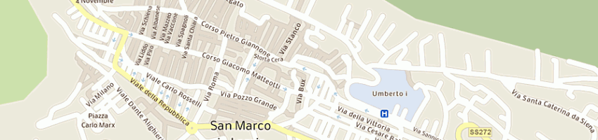 Mappa della impresa municipio a SAN MARCO IN LAMIS