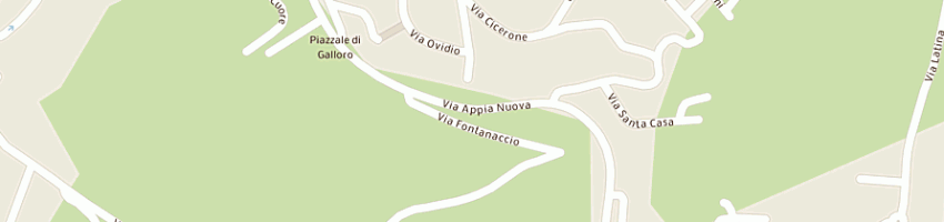 Mappa della impresa vitelli bruno a ARICCIA